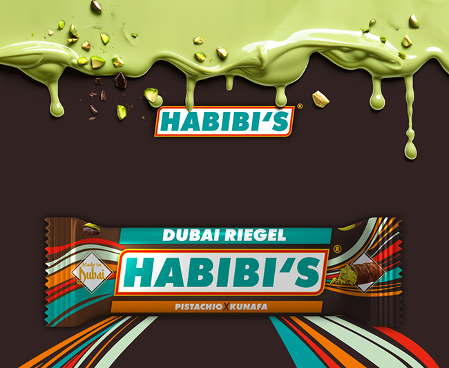 Promo Habibi's Dubai Schokoriegel