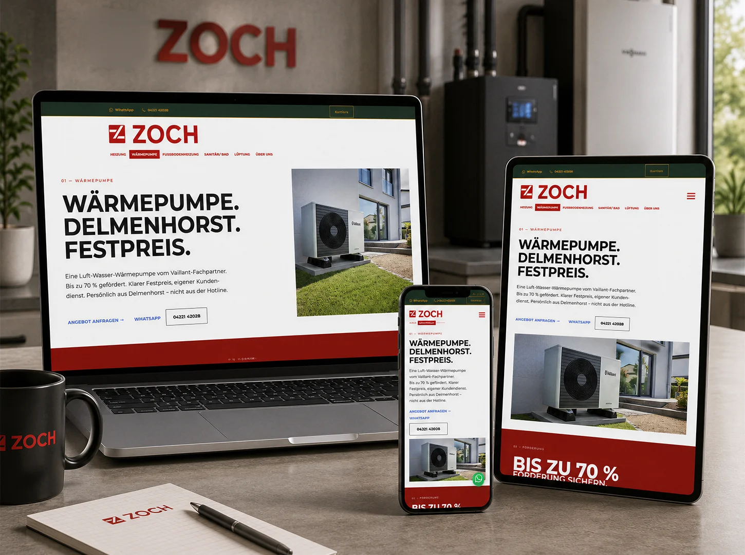 Rebranding für Heinz Zoch