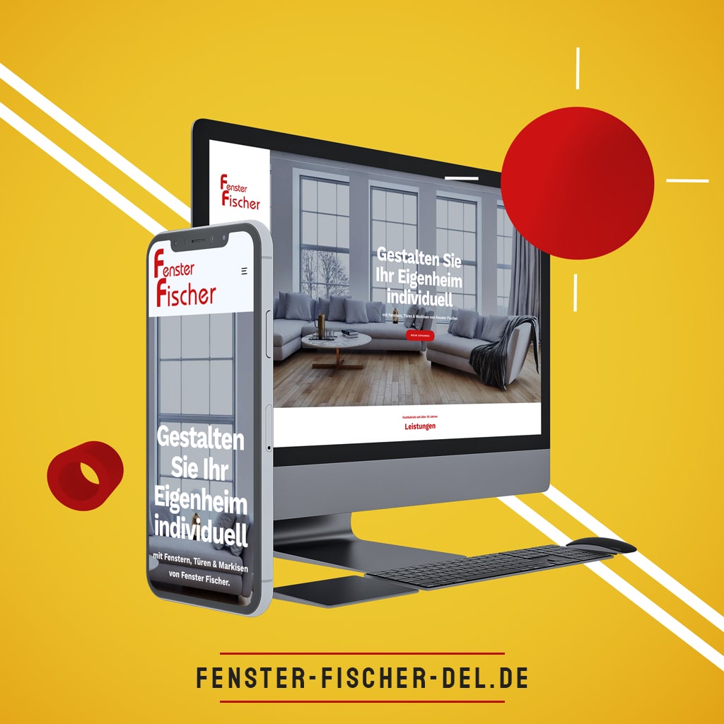 Webdesign Referenz Fenster Fischer | ARTKURAT ® Werbeagentur