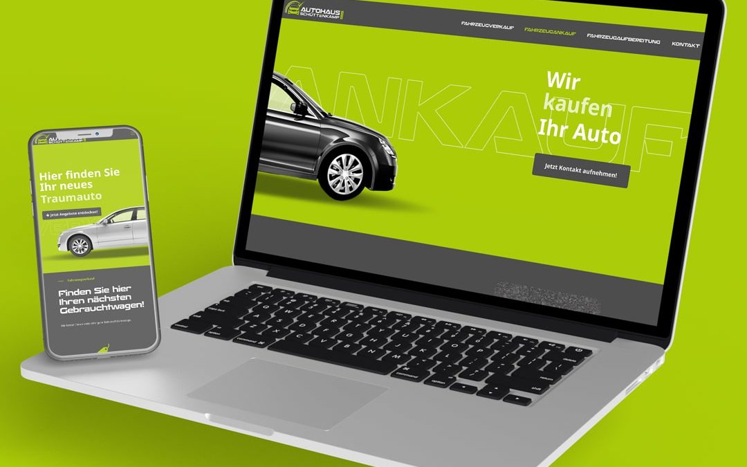 Webdesign Referenz Autohaus Schüttenkamp | ARTKURAT